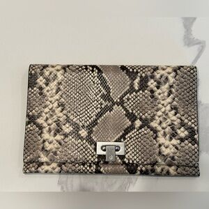 Tory Burch Snakeskin Clutcg